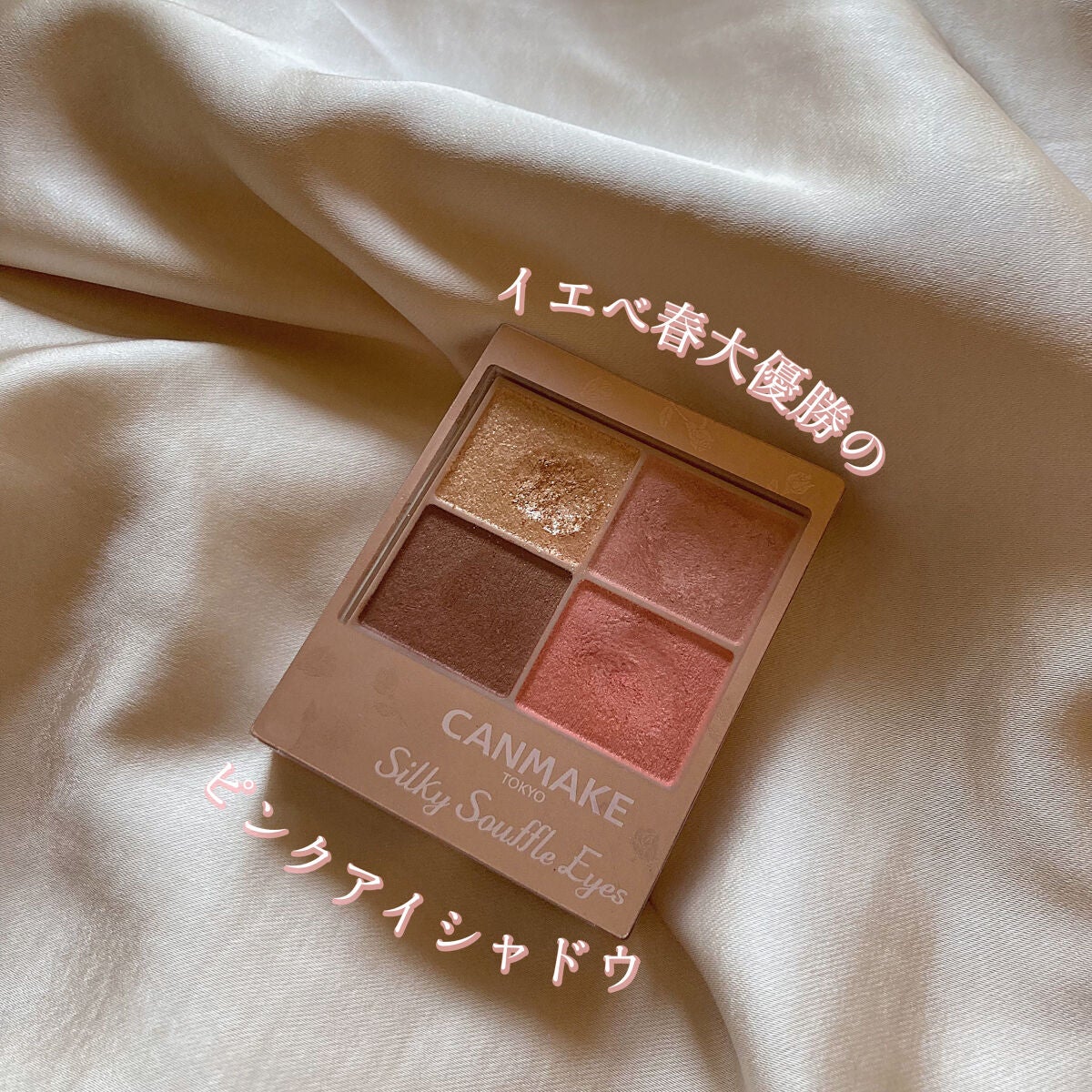 シルキースフレアイズ(マットタイプ)/キャンメイク/アイシャドウパレットを使ったクチコミ(1枚目)
