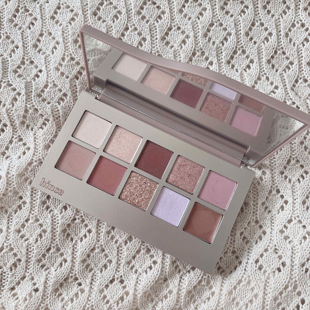 ニューデップスアイシャドウパレット/hince/アイシャドウパレットを使ったクチコミ(4枚目)