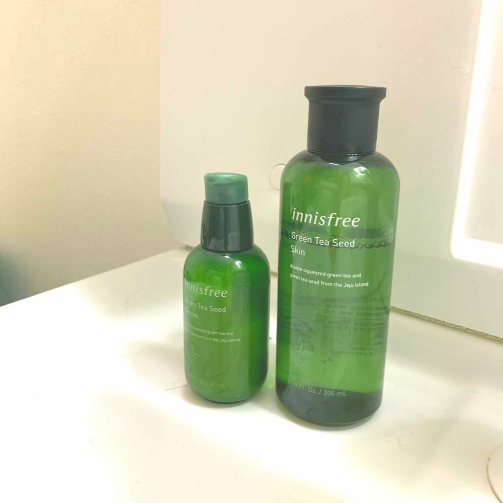 グリーンティーシード セラム/innisfree/美容液を使ったクチコミ（1枚目）