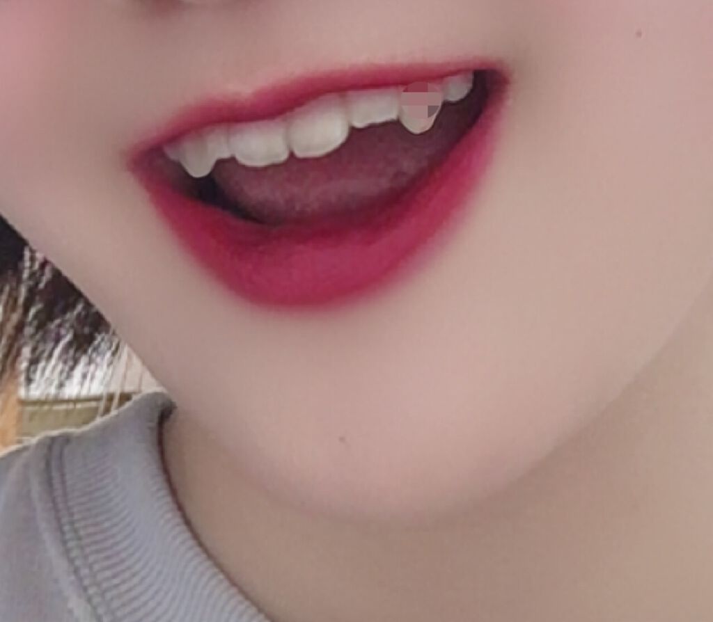 ムース キャンディー ティント/the SAEM/リップティントを使ったクチコミ(5枚目)