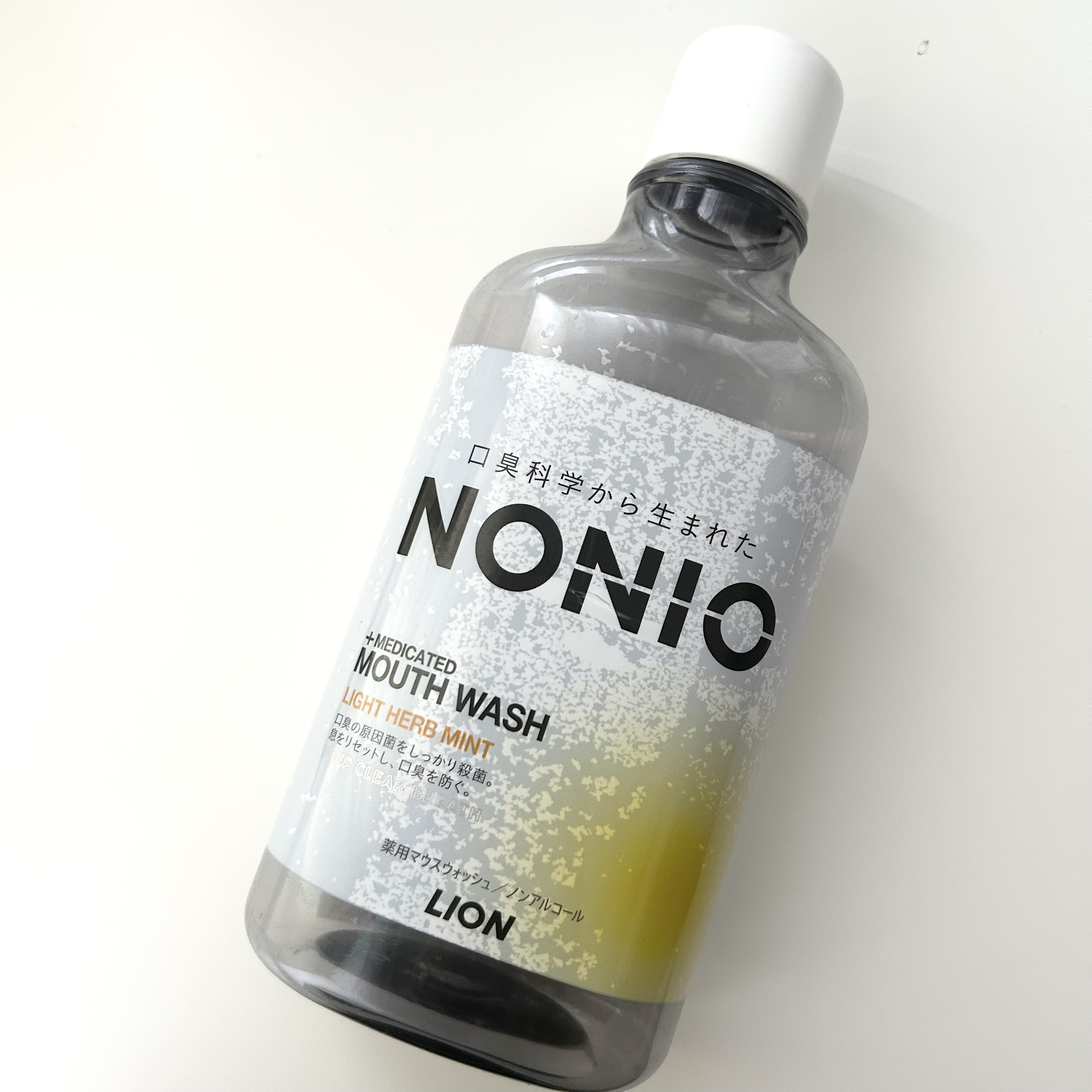 NONIOマウスウォッシュ ノンアルコールライトハーブミント 1000ml/NONIO/マウスウォッシュ・スプレーを使ったクチコミ（1枚目）