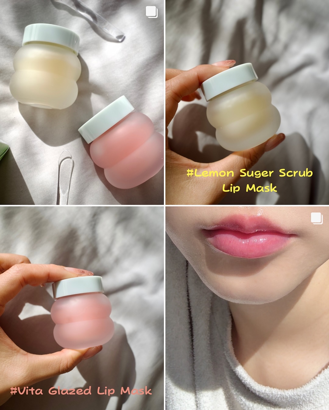 ビタグレーズドリップマスク/TOCOBO/リップマスクを使ったクチコミ（3枚目）