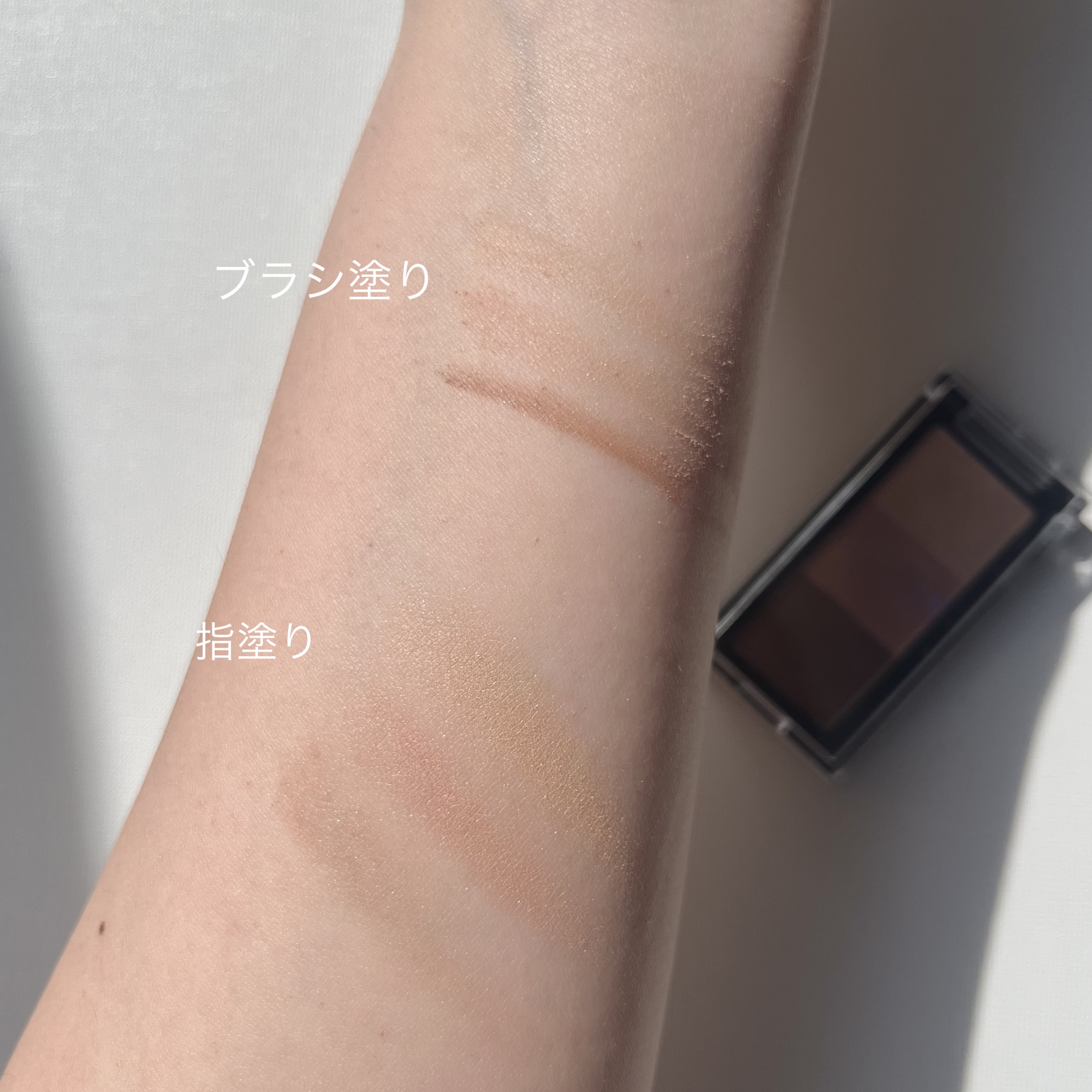 アイブロウブラシ（コーヒーハンドル）/DAISO/メイクブラシを使ったクチコミ（3枚目）