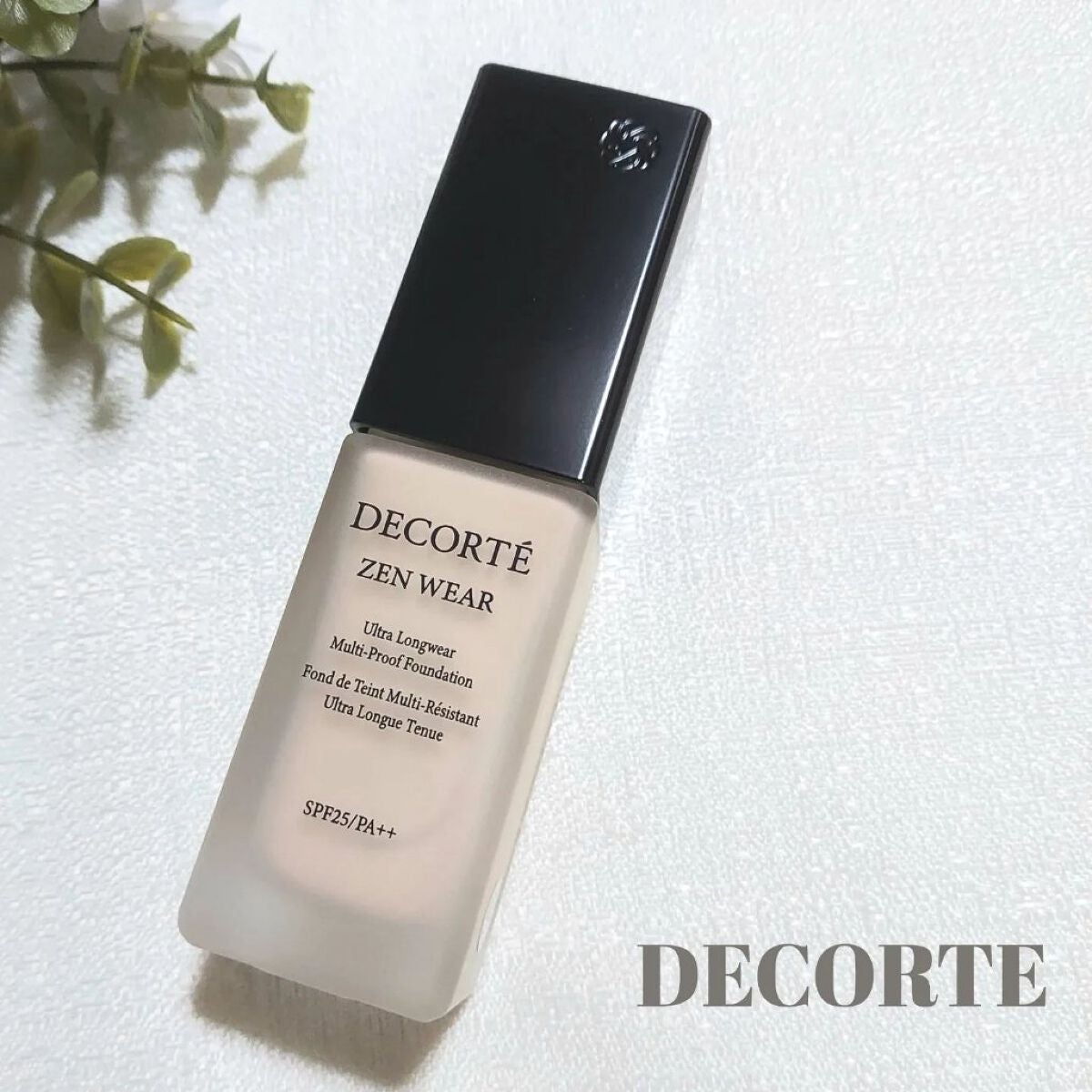 ゼン ウェア フルイド/DECORTÉ/リキッドファンデーションを使ったクチコミ(1枚目)