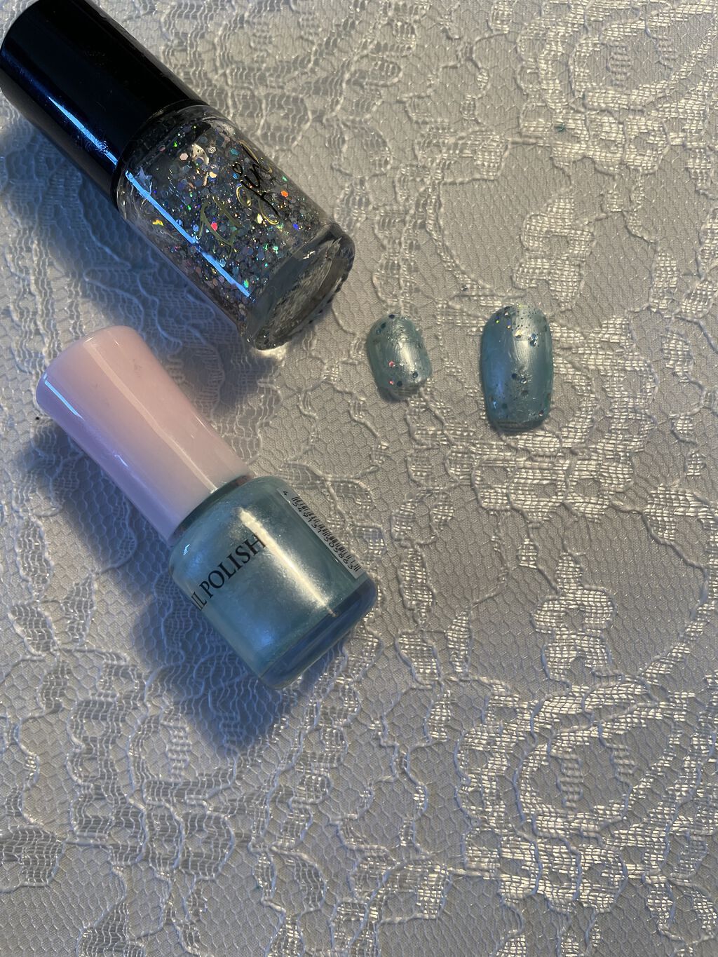 ITGグリッターネイル/DAISO/マニキュアを使ったクチコミ（1枚目）