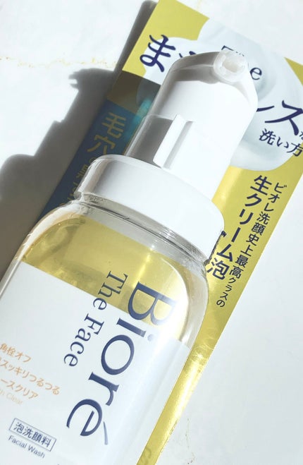 ビオレ ザフェイス 泡洗顔料 スムースクリア/ビオレ/泡洗顔を使ったクチコミ(4枚目)