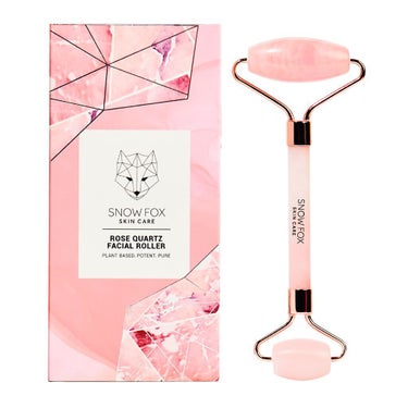 ローズ クォーツ フェイシャル ローラー SNOW FOX SKINCARE