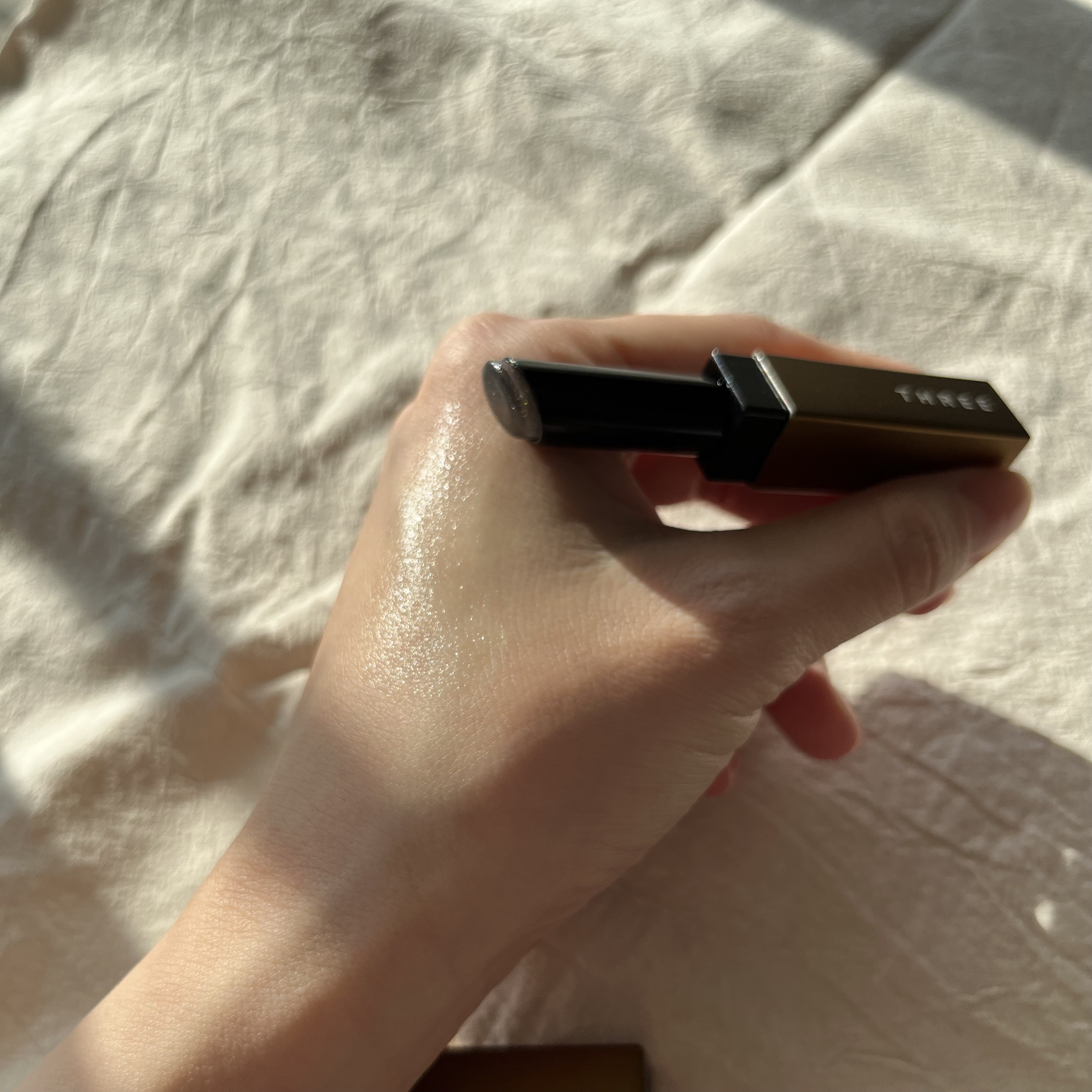 THREE ルヴァントリップケアティント Kのクチコミ「THREE
ルヴァントリップケアティント K
X02 BEAUTY SENSE


見てるだけ.....」（2枚目）