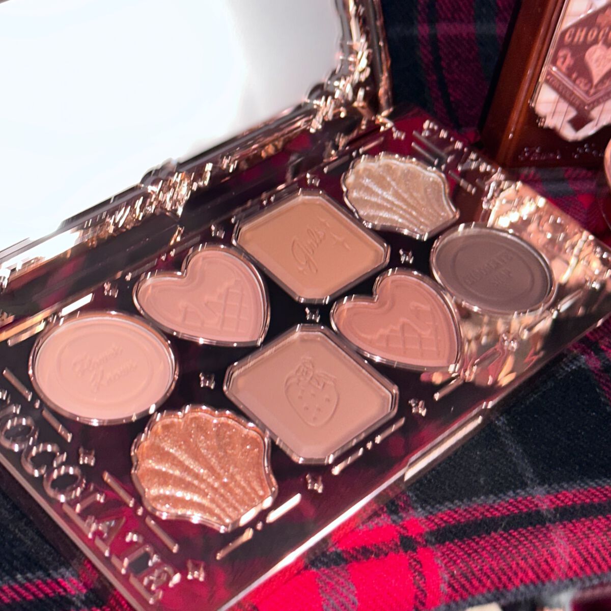 チョコレートシリーズアイシャドウパレット/FlowerKnows/アイシャドウパレットを使ったクチコミ(5枚目)