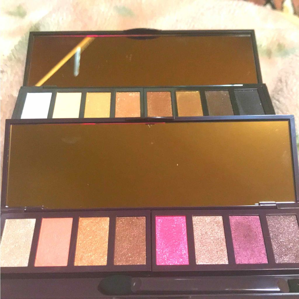 グラマラスリッチ アイパレット (クリスマスコフレ 2018)/Visée/メイクアップキットを使ったクチコミ(2枚目)