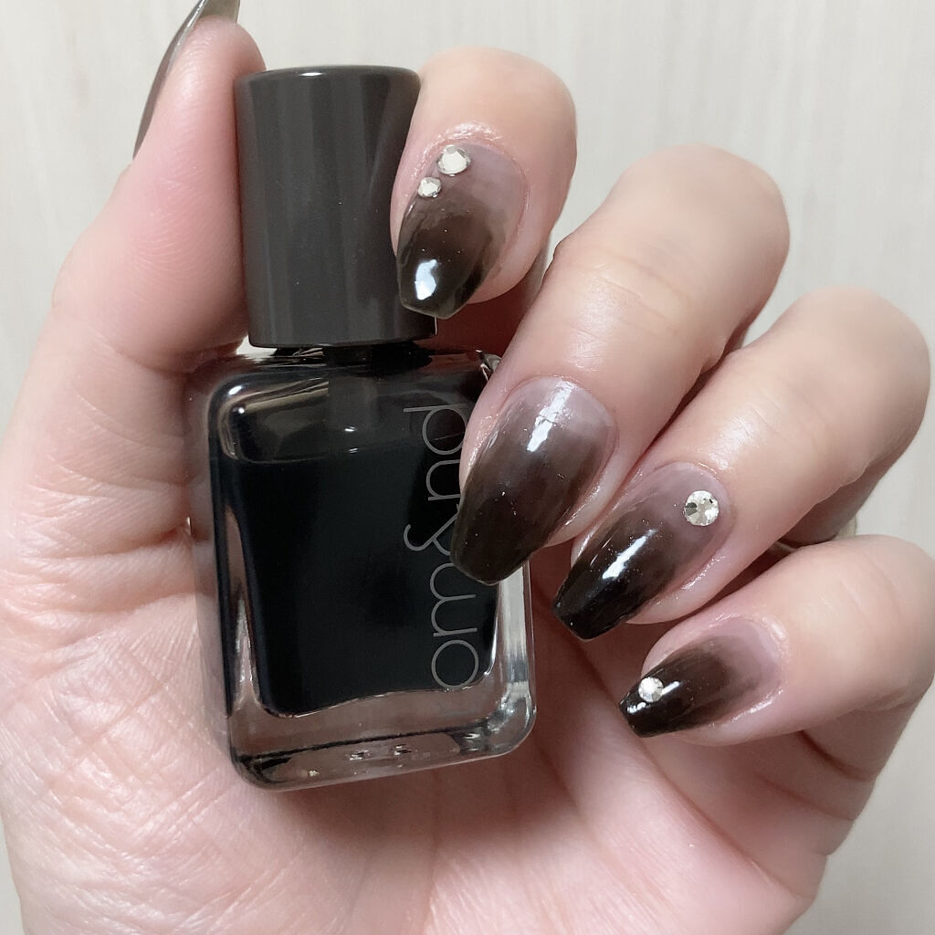 ムードペブルネイル/rom&nd/マニキュアを使ったクチコミ（2枚目）