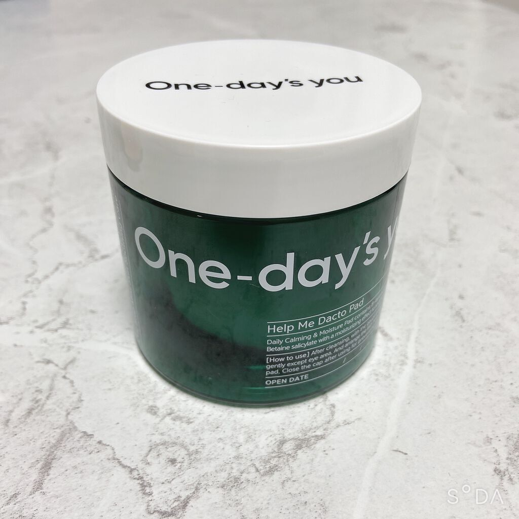 ヘルプミー! ダクトパッド/One-day's you/トナーパッドを使ったクチコミ（1枚目）