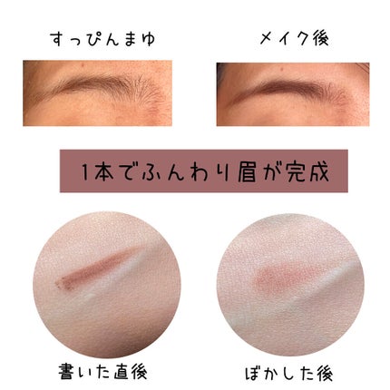 パウダリーペンシルブロウEX/サナ ニューボーン/アイブロウペンシルを使ったクチコミ(2枚目)