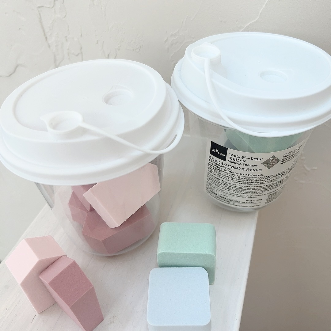 ファンデーションスポンジ/DAISO/パフ・スポンジを使ったクチコミ（3枚目）