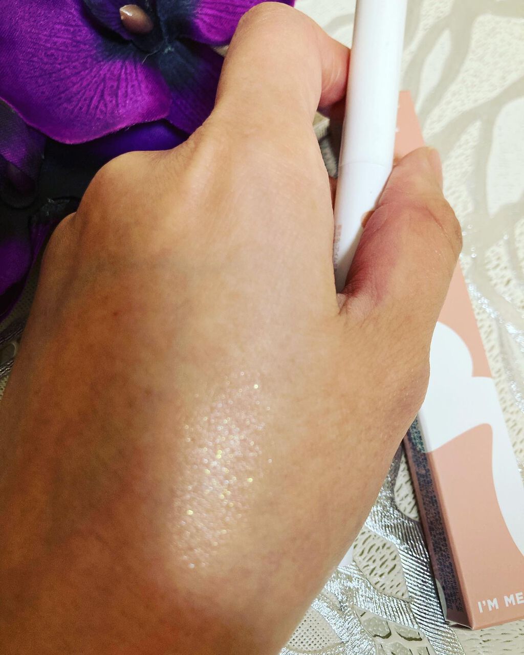 アイムスティックシャドウシマー/i’m meme/スティックアイシャドウを使ったクチコミ(4枚目)