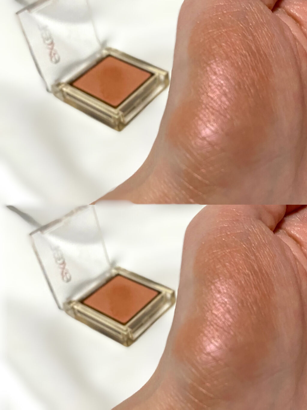 アイプランナー R05 シナモンフィグ/excel/単色アイシャドウを使ったクチコミ（3枚目）