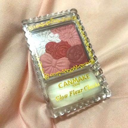 グロウフルールチークス/キャンメイク/パウダーチークを使ったクチコミ(1枚目)