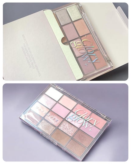 ソフトブラーリングアイパレット/wakemake/アイシャドウパレットを使ったクチコミ(2枚目)