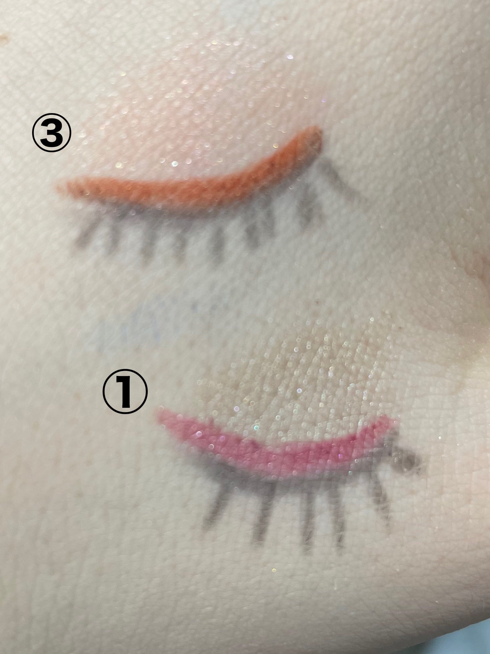 アイデイト 2WAY シャドウライナー 02/IDATE/ペンシルアイライナーを使ったクチコミ（3枚目）