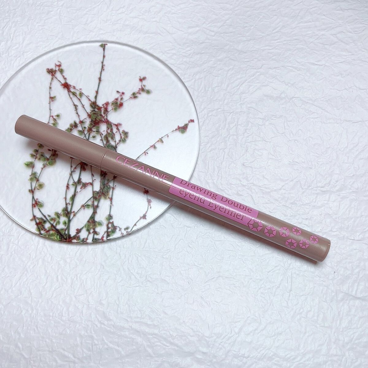 描くふたえアイライナー/CEZANNE/リキッドアイライナーを使ったクチコミ（1枚目）