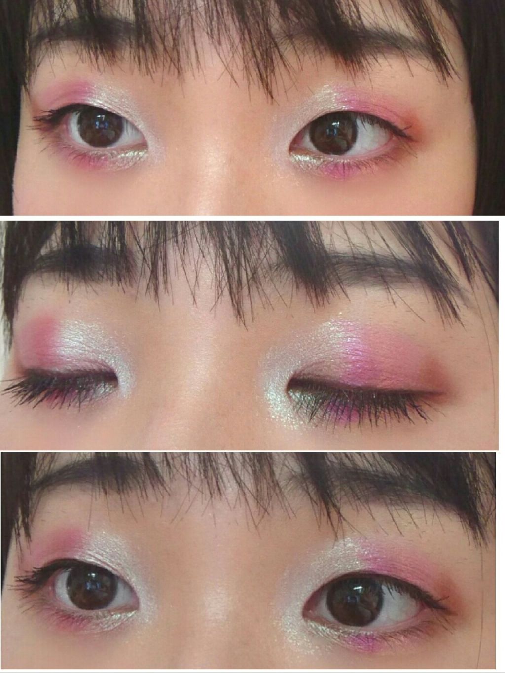 tarte Chrome For The Holidays Set のクチコミ「タルトのホリデーのスウォッチ＆メイクです！


タルト初めて使ったけど、発色綺麗でいいね✨ただ.....」（3枚目）