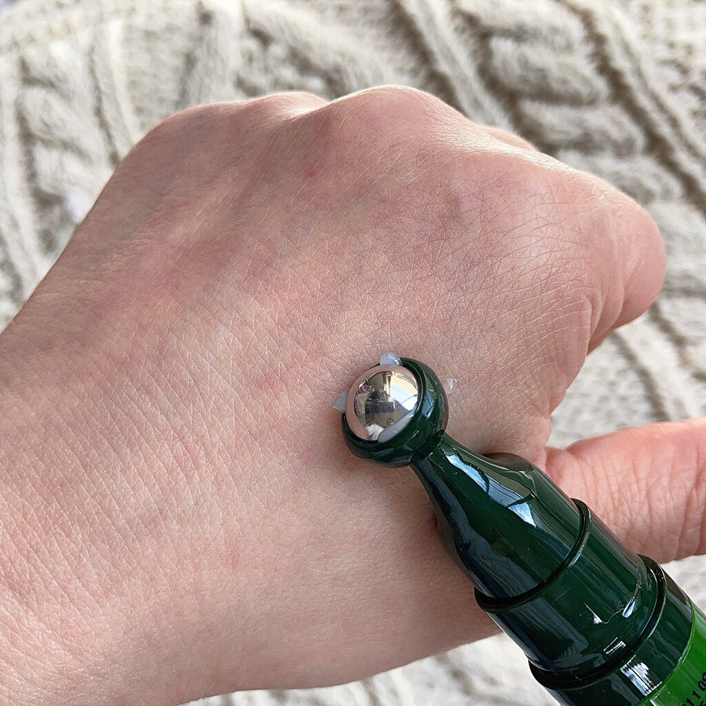 グリーンティーシード アイ&フェイスボール/innisfree/美容液を使ったクチコミ(3枚目)