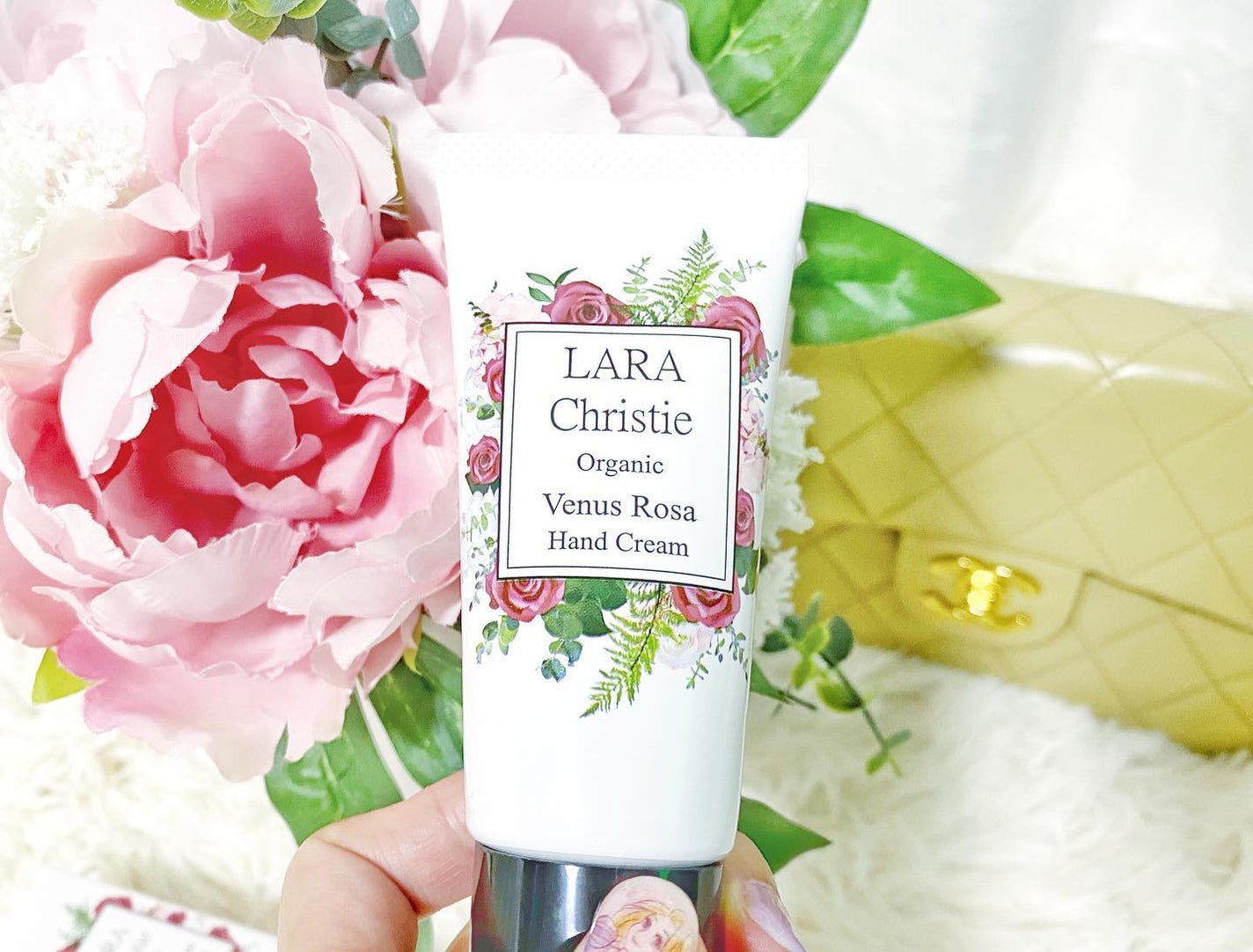 ハンドクリーム ヴィーナスローザ/LARA Christie/ハンドクリームを使ったクチコミ(1枚目)