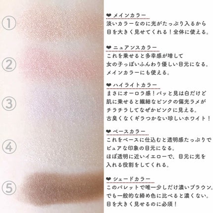 オーロライズアイズ/LUNASOL/アイシャドウパレットを使ったクチコミ(2枚目)