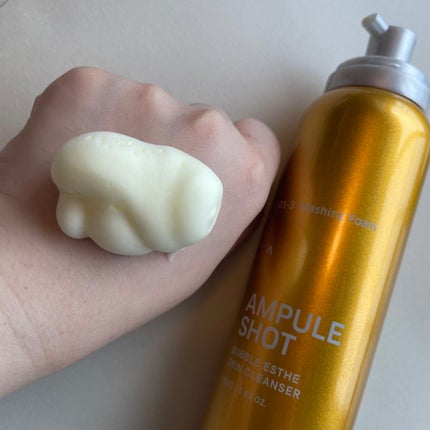 バブルエステ 炭酸洗顔フォーム/AMPULE SHOT/洗顔フォームを使ったクチコミ(1枚目)