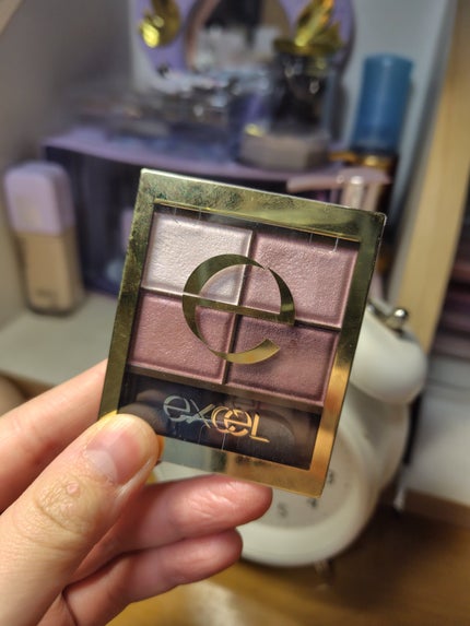 スキニーリッチシャドウ/excel/アイシャドウパレットを使ったクチコミ(1枚目)