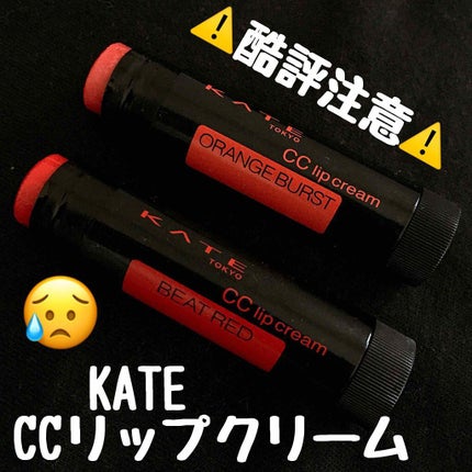 CCリップクリームN/KATE/リップケアを使ったクチコミ(1枚目)