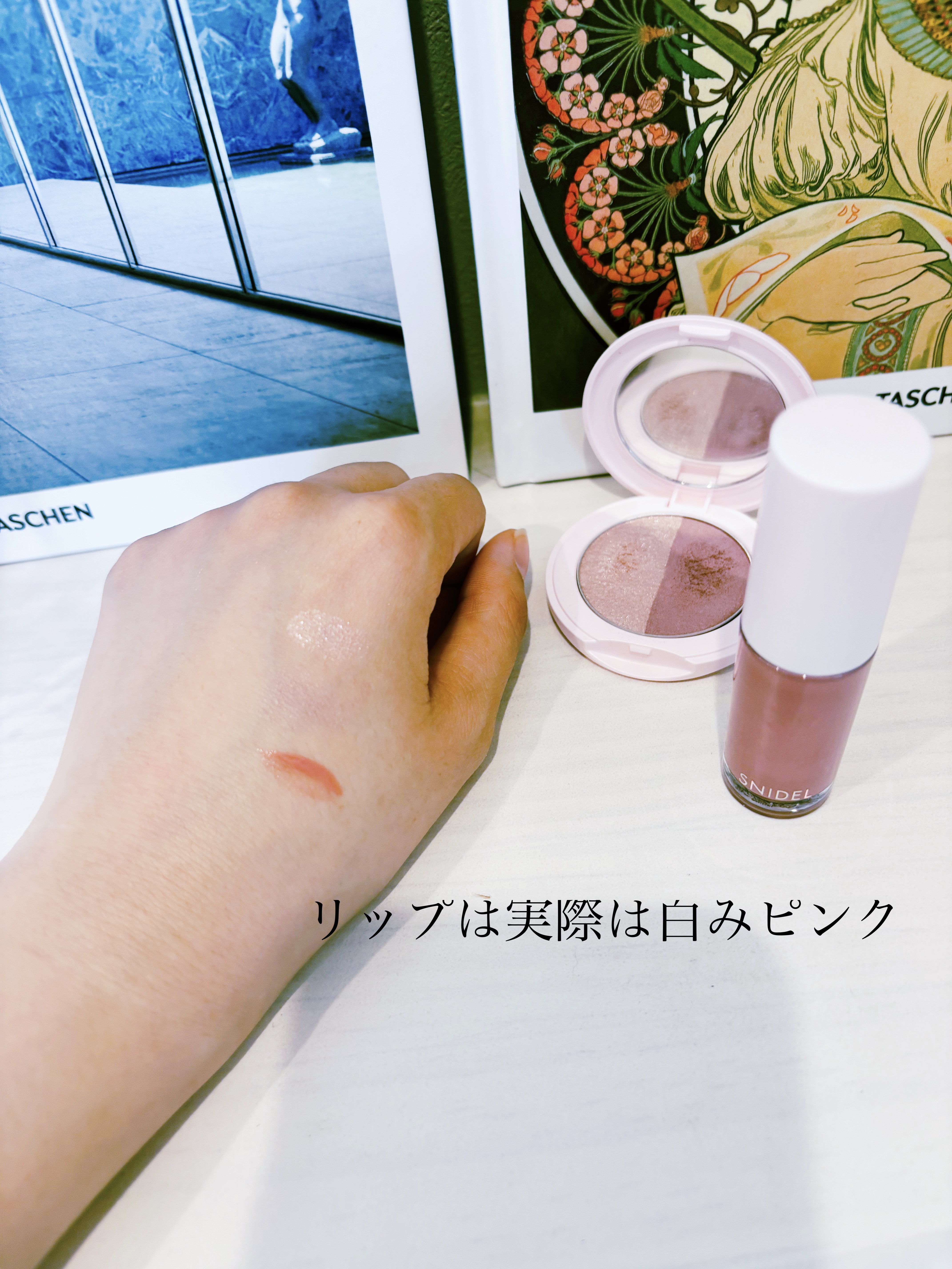 スナイデル シルキー タッチ アイズ 09 Dreamy Dusk/SNIDEL BEAUTY/アイシャドウパレットを使ったクチコミ（2枚目）