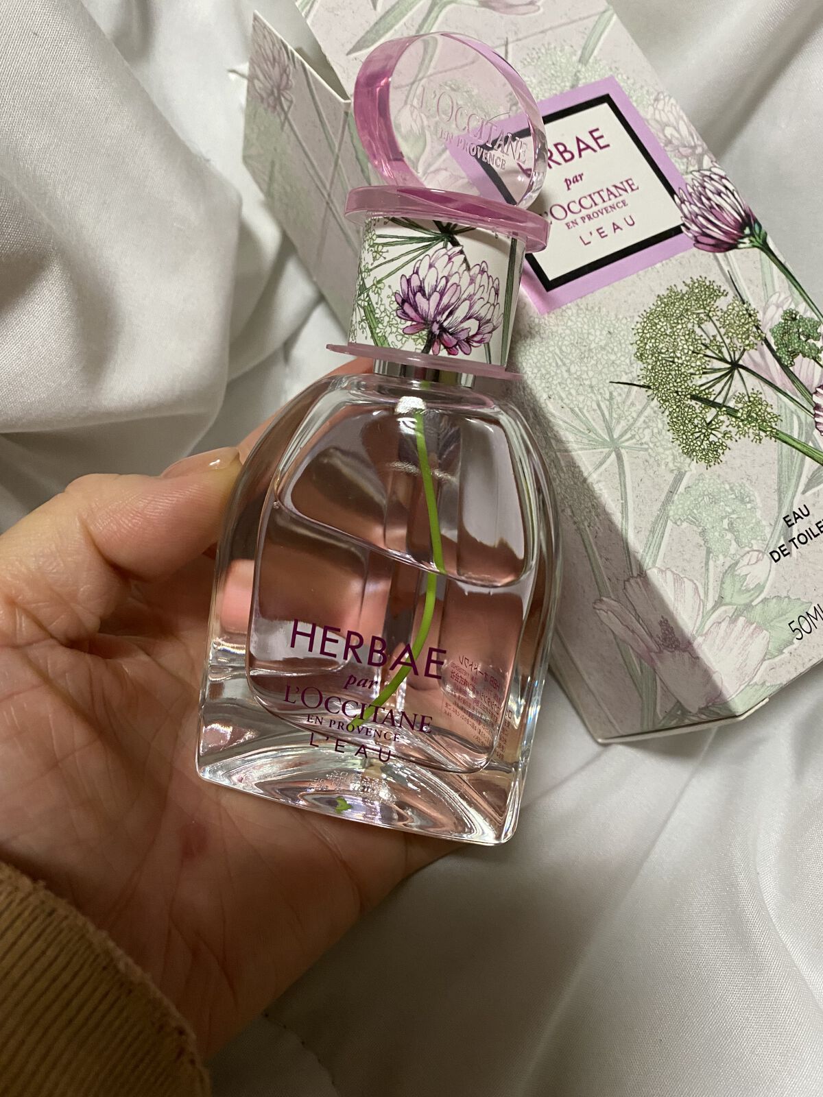 試してみた】エルバブランシュ オードトワレ L'OCCITANEのリアルな