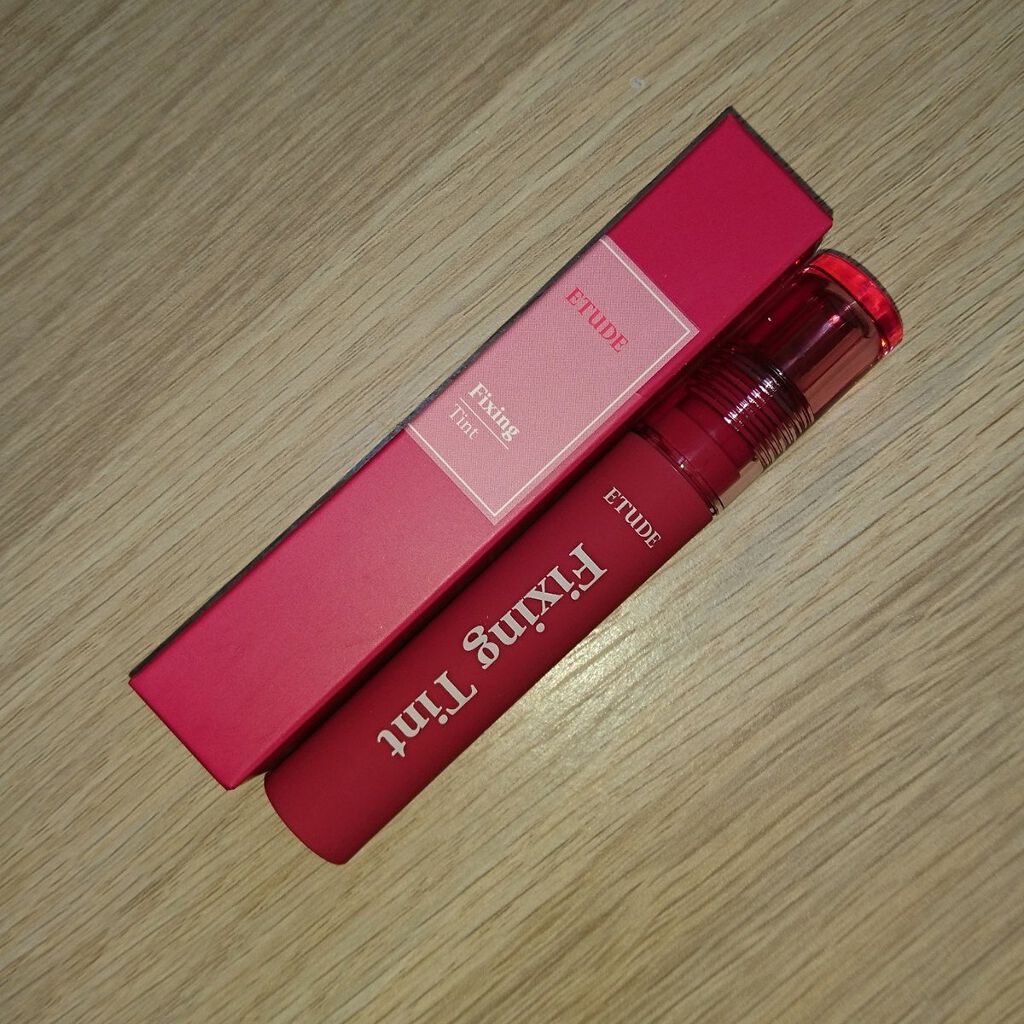 フィクシングティント/ETUDE/リップティントを使ったクチコミ（3枚目）