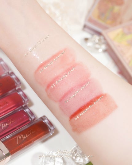 グラマラスリッププランパー 01 クリアブロッサム/MilleFée/リッププランパーを使ったクチコミ(3枚目)