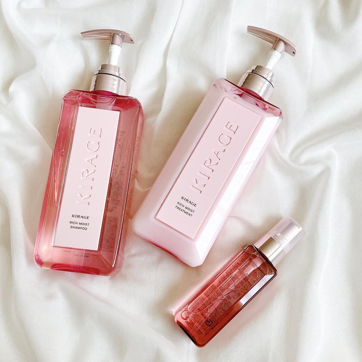 リッチモイスト ヘアオイル/キラージュ/ヘアオイルを使ったクチコミ(1枚目)