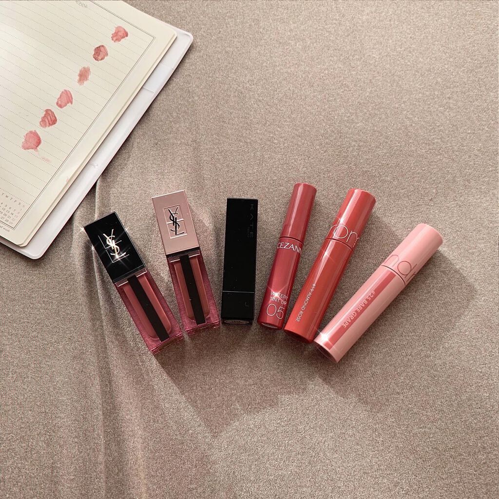 ジューシーラスティングティント/rom&nd/リップティントを使ったクチコミ（1枚目）