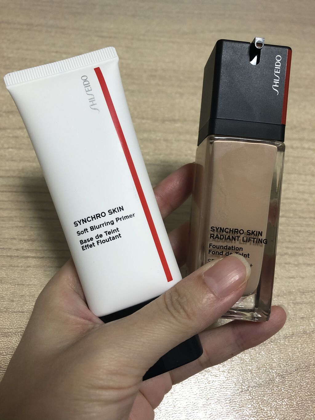 シンクロスキン セルフリフレッシング ファンデーション/SHISEIDO/リキッドファンデーションを使ったクチコミ（1枚目）