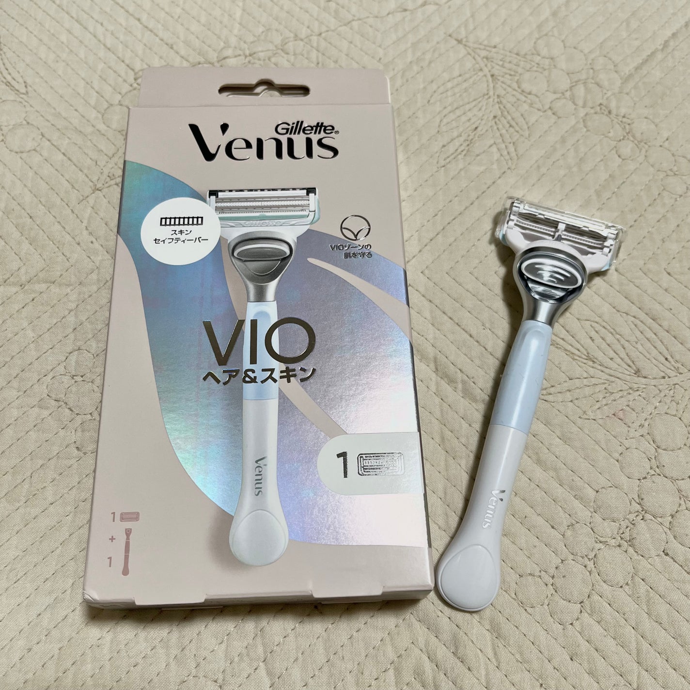 ヴィーナス VIO ヘア&スキン カミソリ/Gillette Venus/シェーバーを使ったクチコミ(1枚目)