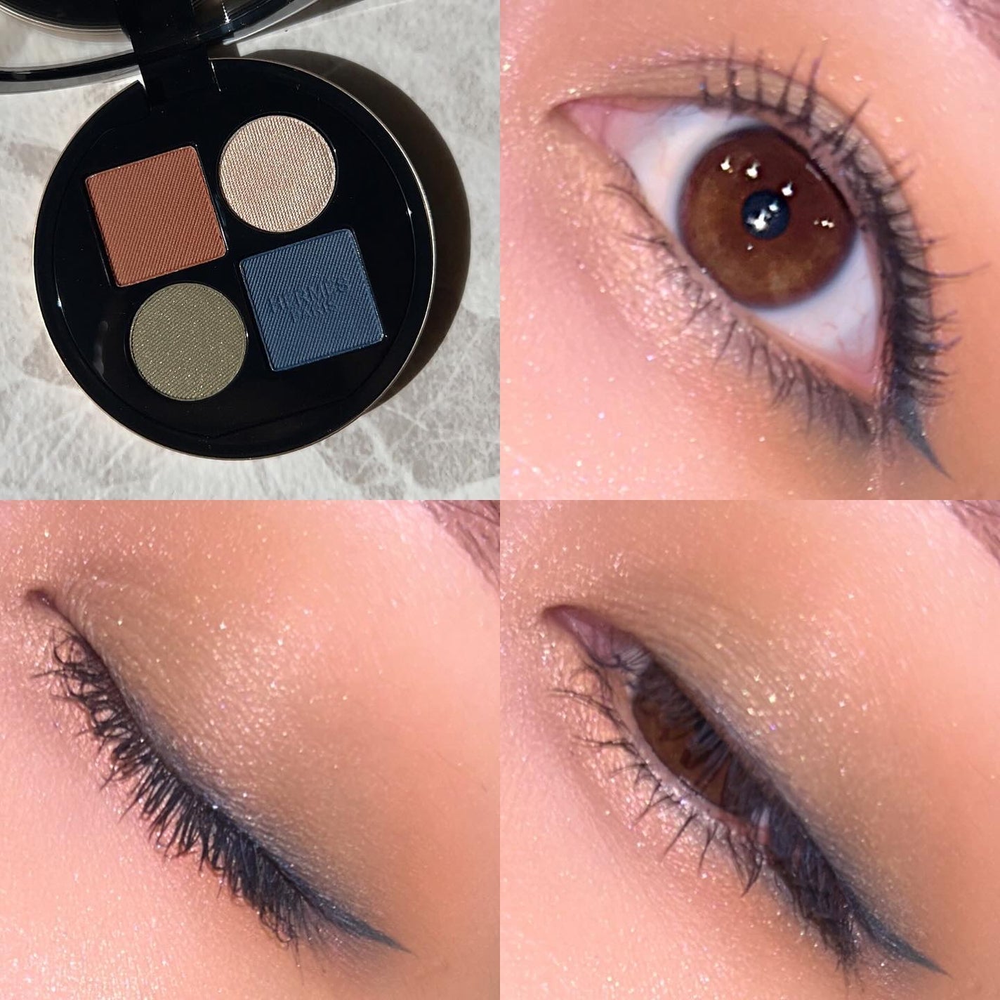 オンブル ドゥ エルメス パレット クワテュール/エルメス/アイシャドウパレットを使ったクチコミ(5枚目)