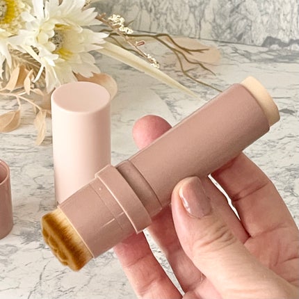 ヴィーガンナチュラルカバースティックファンデーション/DERMASHARE/その他ファンデーションを使ったクチコミ(4枚目)