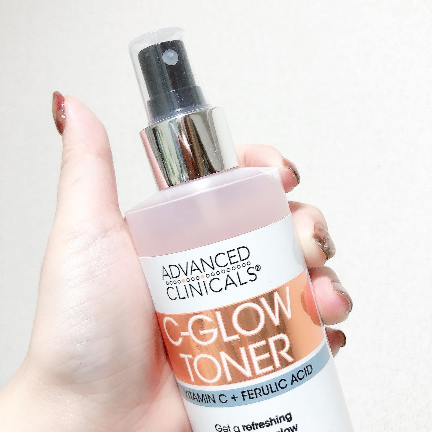 Gグロートナー ローズウォーター/ADVANCED CLINICALS/ミスト状化粧水を使ったクチコミ(2枚目)