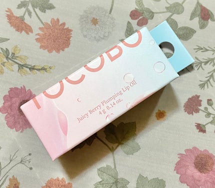 ジューシーベリープランピングリップオイル/TOCOBO/リップグロスを使ったクチコミ(1枚目)