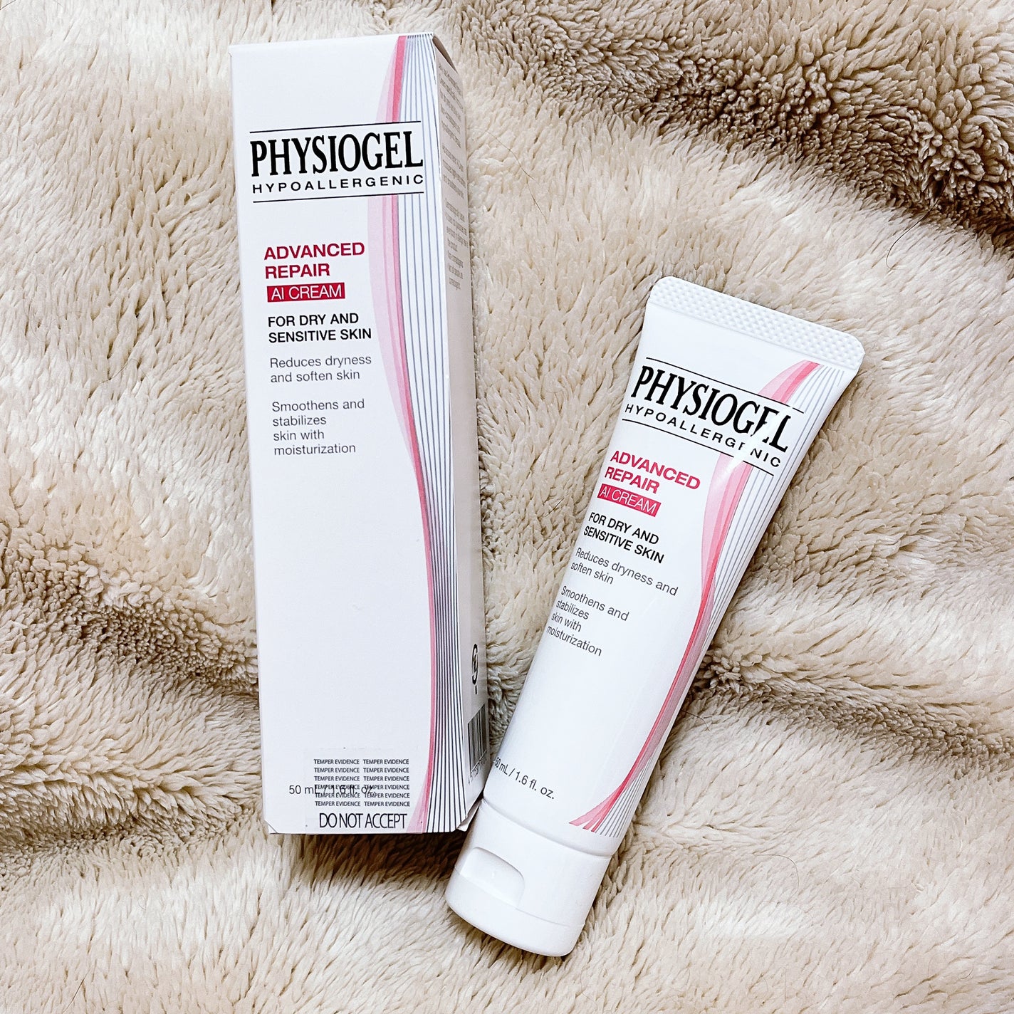 レッドスージングAIクリーム/PHYSIOGEL/フェイスオイルを使ったクチコミ(1枚目)