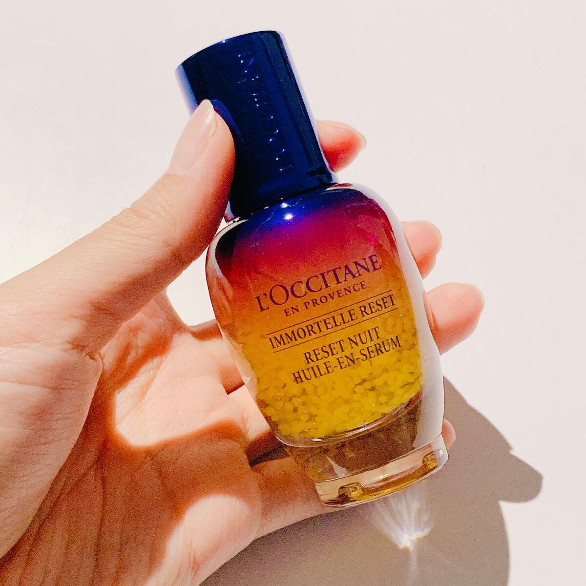 イモーテル オーバーナイトリセットセラム/L'OCCITANE/美容液を使ったクチコミ(2枚目)