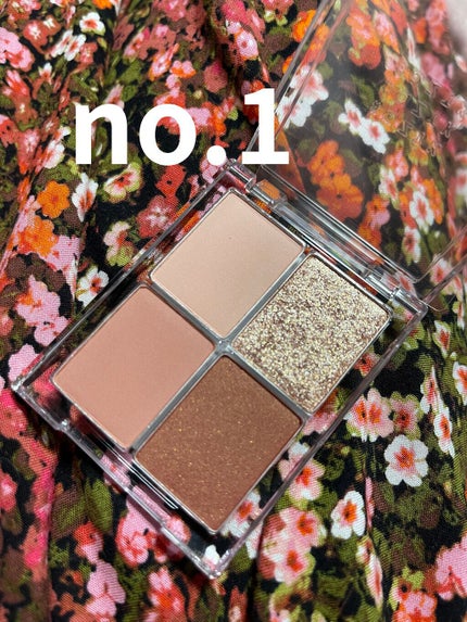 4色アイシャドウパレット/aZTK/アイシャドウパレットを使ったクチコミ(2枚目)