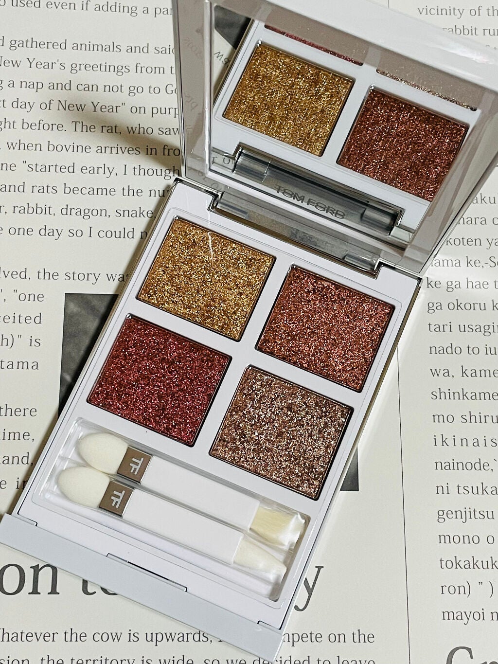 アイ カラー クォード エクストリーム/TOM FORD BEAUTY/アイシャドウパレットを使ったクチコミ(2枚目)