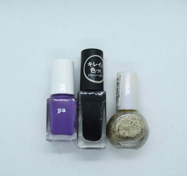 UR GLAM　COLOR NAIL SELECTION BK1＜グロッシーカラー＞/U R GLAM/マニキュアを使ったクチコミ（2枚目）