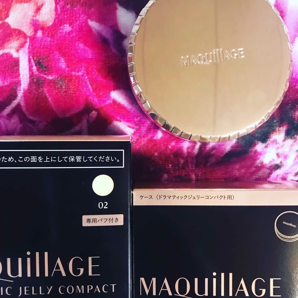 ドラマティックジェリーコンパクト/マキアージュ/クッションファンデーションを使ったクチコミ(1枚目)