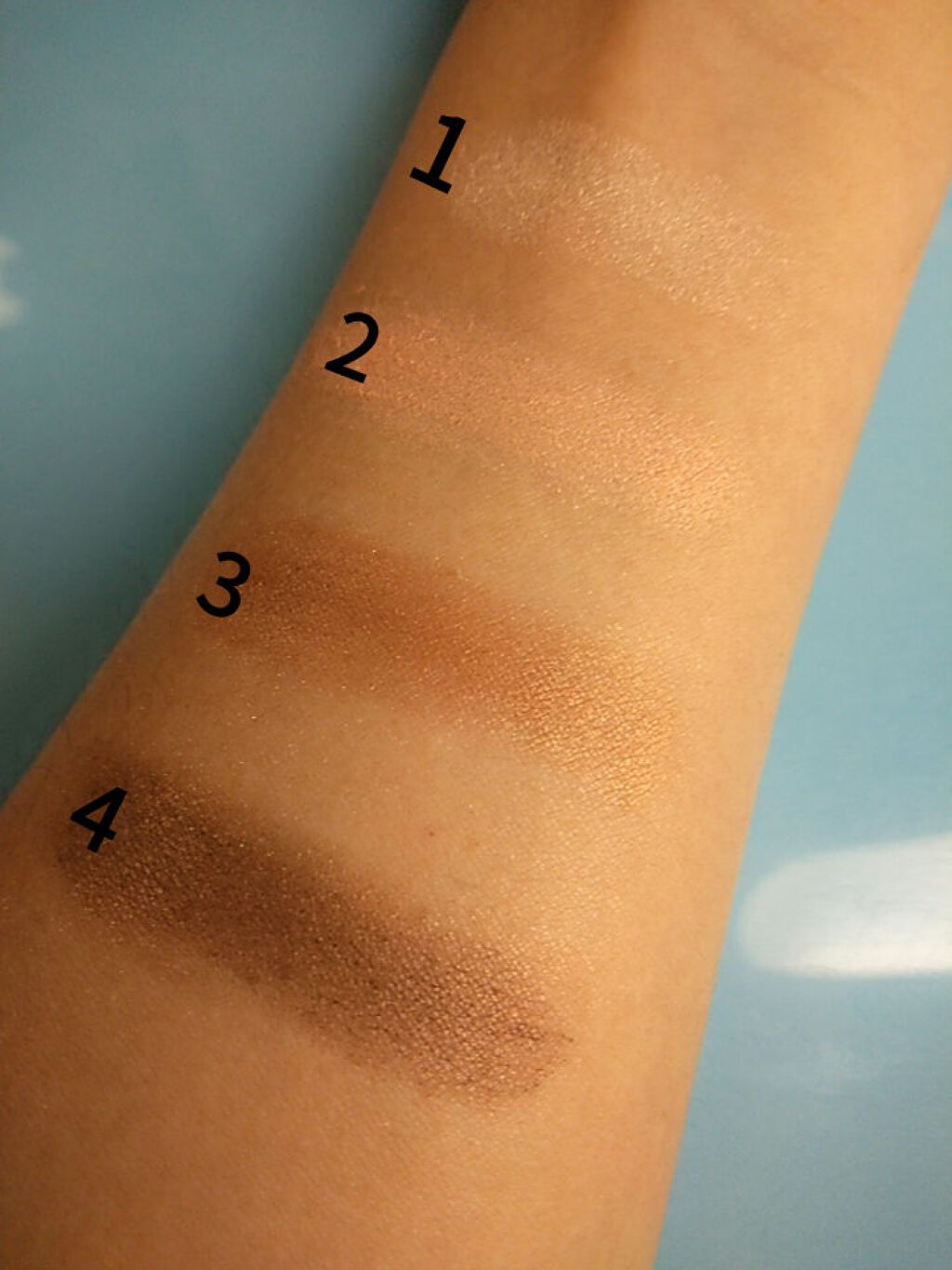 アイシャドウ/BRIGITTE/アイシャドウパレットを使ったクチコミ（3枚目）